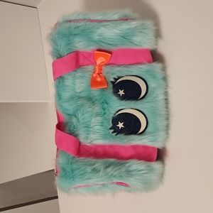 Justice Fuzzy Cute Monster Bag